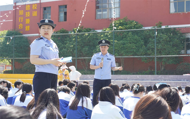 反詐宣傳新體驗，吉安公安走進我校用真實案